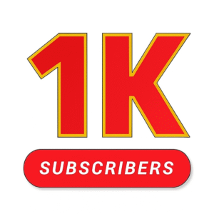 YouTube Subscriber 1000 Lifetime guarantee​